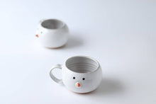 Load image into Gallery viewer, Handmade Snowman Mug