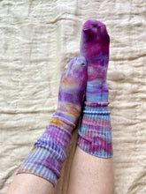 Load image into Gallery viewer, Hand Dyed Bamboo Socks | Amethyst
