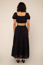Load image into Gallery viewer, Cotton Eyelet Top | Black