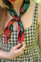 Load image into Gallery viewer, Rose Silk Scarf