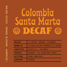 Load image into Gallery viewer, Colombia Santa Marta Decaf