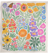 Load image into Gallery viewer, Organic Cotton Tea Towel | Wildflower