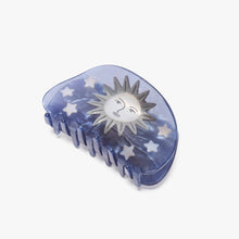 Load image into Gallery viewer, Pleiades Moon Stars Constellation Acetate Hair Claw Clip
