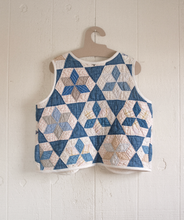 Load image into Gallery viewer, Reclaimed Vintage Textile Quilt Vest
