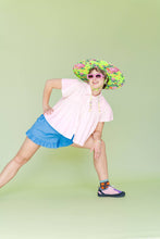 Load image into Gallery viewer, Bluebell Linen Ruffle Bloomers