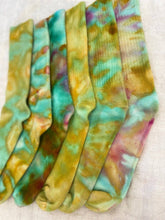 Load image into Gallery viewer, Hand Dyed Bamboo Socks | Zesty Green
