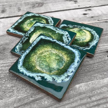 Load image into Gallery viewer, Ceramic Geode Coasters