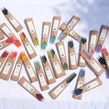 Load image into Gallery viewer, Peach Fuzz Beeswax Spiral Taper Candles