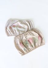 Load image into Gallery viewer, Upcycled Embroidered Bandeau Top