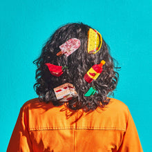 Load image into Gallery viewer, Chili Pepper Hair Claw Clip