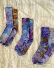 Load image into Gallery viewer, Hand Dyed Bamboo Socks | Amethyst
