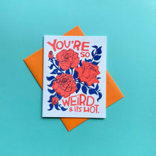 Load image into Gallery viewer, Weird Roses Card