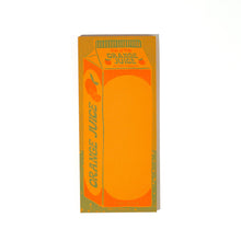 Load image into Gallery viewer, Orange Juice Risograph Notepad