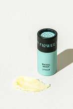 Load image into Gallery viewer, Basil Mint Organic Lip Balm / 0.3 oz Biodegradable Tube