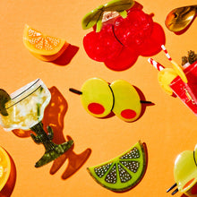 Load image into Gallery viewer, Maraschino Cherries Hair Claw