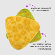 Load image into Gallery viewer, Jenny Pennywood Lucky Green Potholder