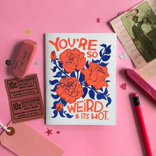 Load image into Gallery viewer, Weird Roses Card