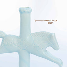 Load image into Gallery viewer, Dala Horse Candlestick Holder