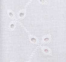 Load image into Gallery viewer, Cotton Eyelet Top | White