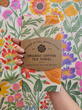 Load image into Gallery viewer, Organic Cotton Tea Towel | Wildflower
