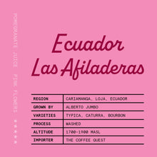 Load image into Gallery viewer, Ecuador Las Afiladeras