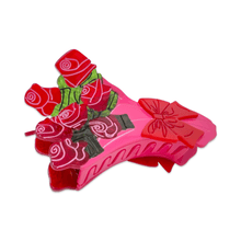 Load image into Gallery viewer, Rose Bouquet Hair Claw