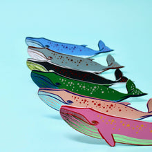 Load image into Gallery viewer, Whale Bookmark