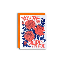 Load image into Gallery viewer, Weird Roses Card