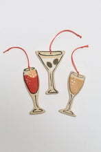 Load image into Gallery viewer, Martini Ornament