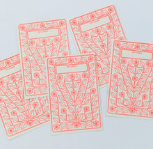 Load image into Gallery viewer, Adhesive Letterpress Bookplates