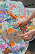 Load image into Gallery viewer, Organic Cotton Tea Towel | Wildflower