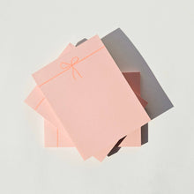 Load image into Gallery viewer, Bow Risograph Notepad
