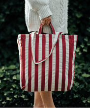 Load image into Gallery viewer, Striped Tote Bag