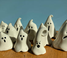 Load image into Gallery viewer, Handmade Tiny Ceramic Ghost