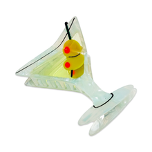 Load image into Gallery viewer, Martini Hair Claw Clip