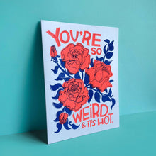 Load image into Gallery viewer, Weird Roses Card