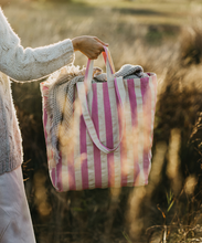 Load image into Gallery viewer, Striped Tote Bag