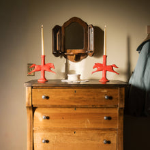Load image into Gallery viewer, Dala Horse Candlestick Holder