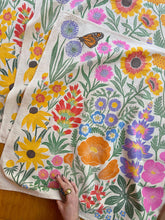 Load image into Gallery viewer, Organic Cotton Tea Towel | Wildflower