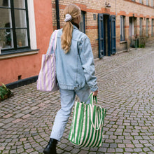 Load image into Gallery viewer, Striped Tote Bag