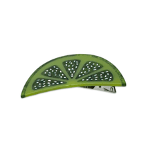 Load image into Gallery viewer, Lime Alligator Hair Clip