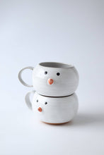 Load image into Gallery viewer, Handmade Snowman Mug
