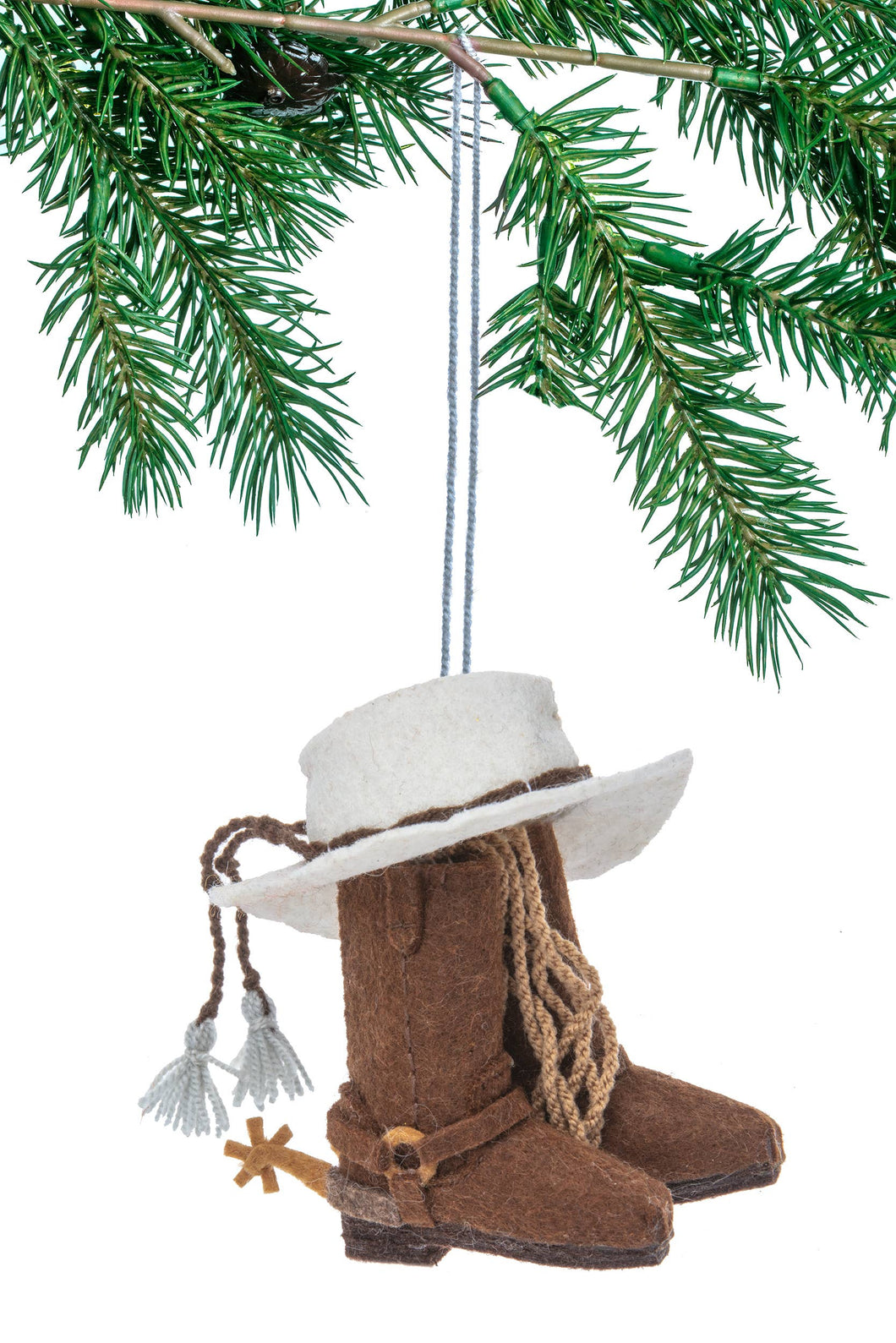 Cowboy Hat & Boots Ornament