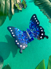 Load image into Gallery viewer, Blue Morpho Hair Claw

