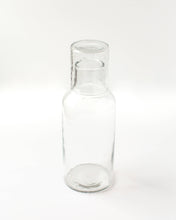 Load image into Gallery viewer, Handblown Hammered Glass Carafe
