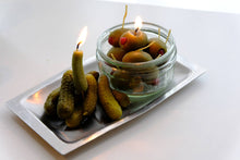 Load image into Gallery viewer, Pickle Beeswax Birthday Candles
