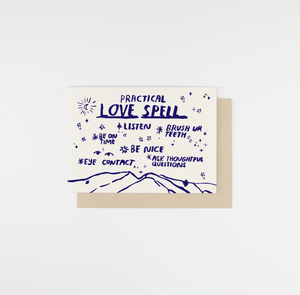 Practical Love Spell Card