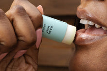 Load image into Gallery viewer, Basil Mint Organic Lip Balm / 0.3 oz Biodegradable Tube
