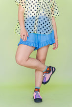 Load image into Gallery viewer, Bluebell Linen Ruffle Bloomers
