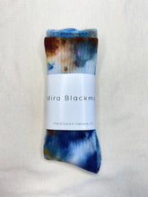 Load image into Gallery viewer, Ice Dyed Bamboo Socks | Dawn Blue
